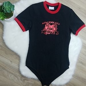 Nicopanda New York City is for Lovers Bodysuit Size Medium